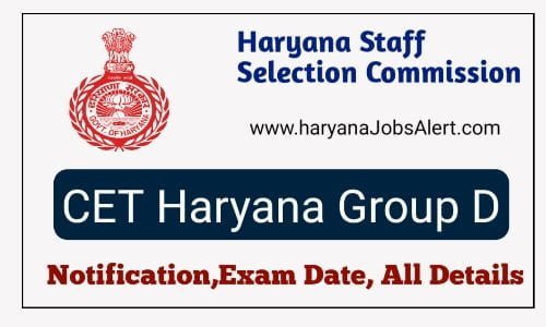 CET Haryana Group D 2023