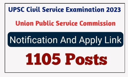 UPSC Civil Services Examination 2023