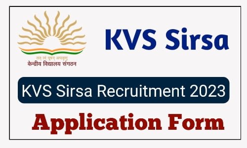 KVS Sirsa Recruitment 2023