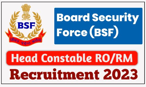 BSF Head Constable RM RO Result 2023
