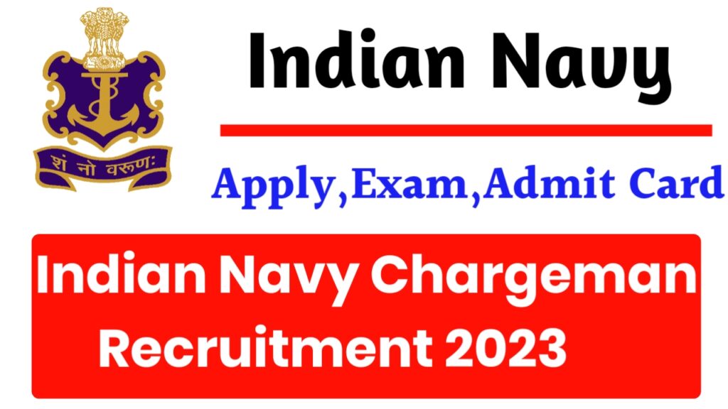 Navy chargeman recruitment 2023