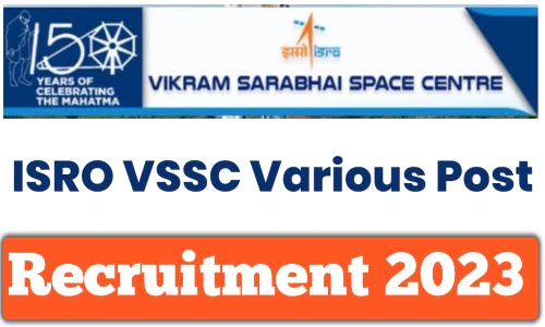 ISRO VSSC Technical Assistant Recruitment 2023