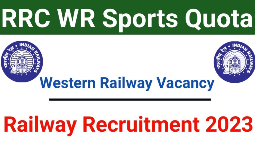 RRC WR Sports Quota Recruitment 2023